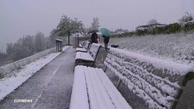 Ende April: Leise rieselt der Schnee