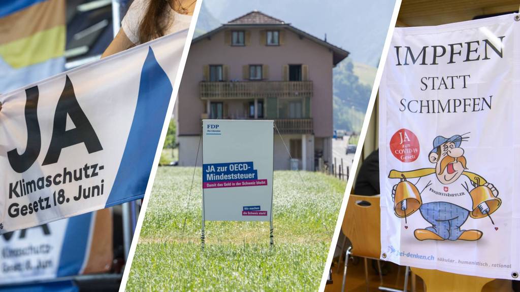 Die Schweizer Stimmberechtigten haben zu allen Vorlagen Ja gesagt.