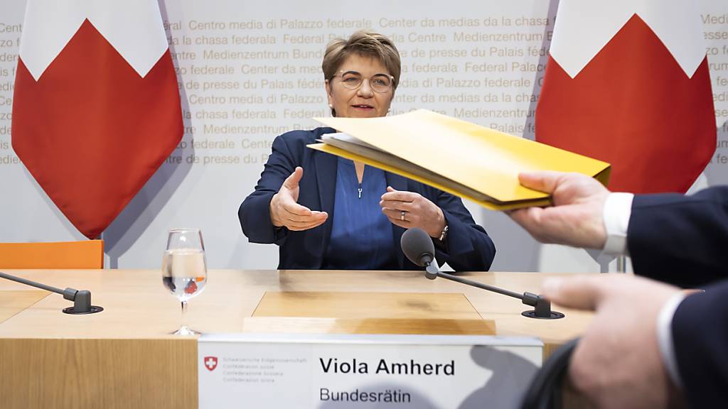 Viola Amherd verlässt die Landesregierung per Ende März