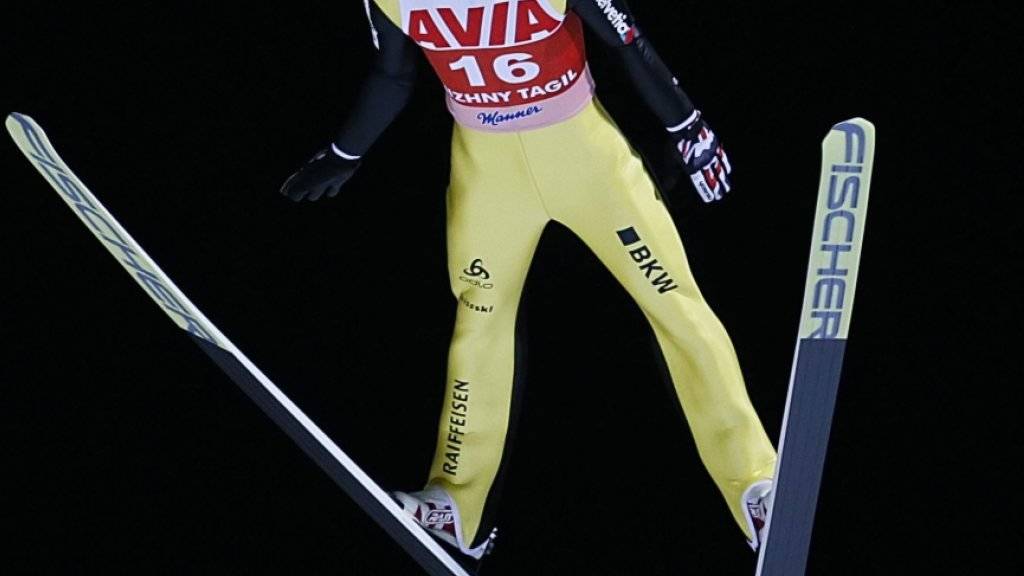 Gregor Deschwanden fliegt auf den 7. Rang - sein Karriere-Bestresultat
