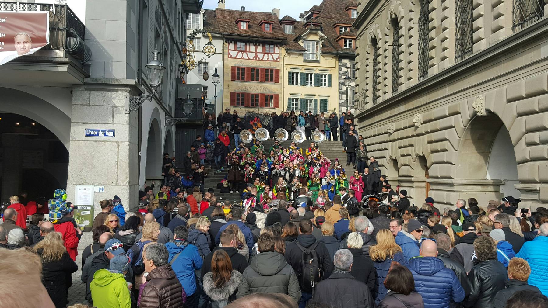 Drei Fasnachts-Livecams in der Luzerner Altstadt