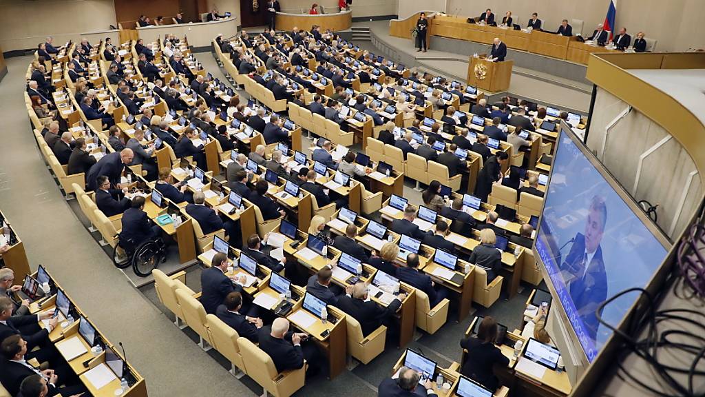 Das russische Parlament ist am Dienstag zur entscheidenden Sitzung zu der von Präsident Wladimir Putin angestossenen Verfassungsreform zusammengekommen. (Archivbild)