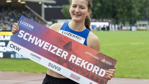 Hügli stellt in Luzern Schweizer Rekord auf