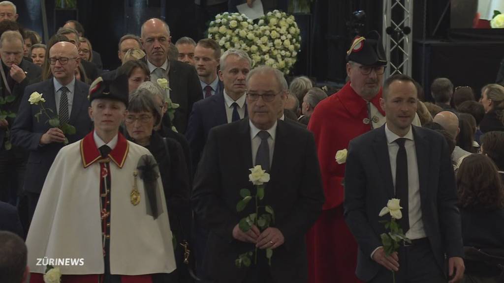 Gedenkfeier für die Opfer der Brandkatastrophe in Crans-Montana