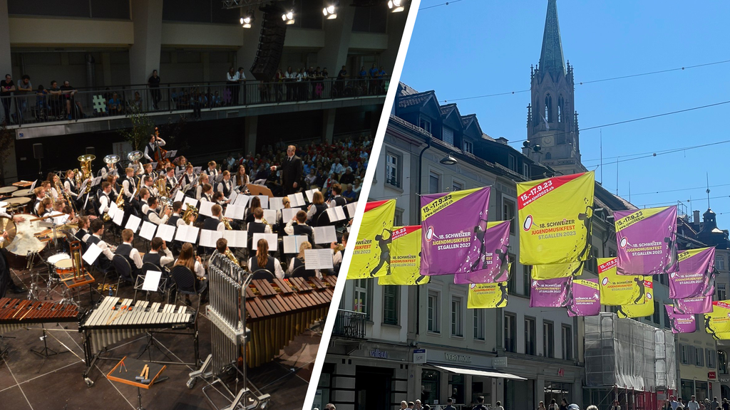 Weltrekord, Workshops und Weiterbildung: St.Gallen macht Platz für Jungmusikanten