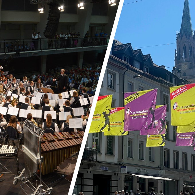 Weltrekord, Workshops und Weiterbildung: St.Gallen macht Platz für Jungmusikanten