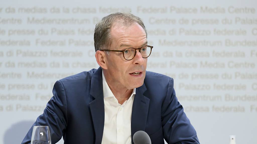Daniel Leupi an einer Medienkonferenz in Bern: Der Stadtzürcher Finanzvorstand will 2023 für die Grünen in den Ständeratswahlkampf steigen. (Archivbild)