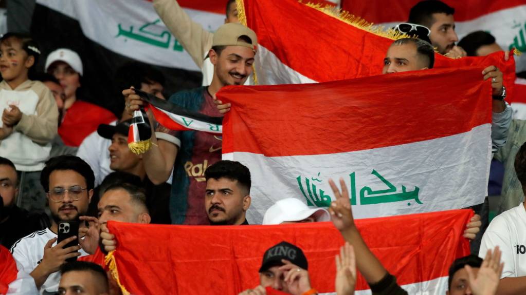 Die Fans des Irak haben allen Grund zum Jubeln