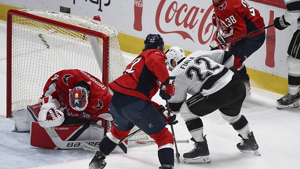 Kevin Fiala und die Los Angeles Kings unterliegen den Washington Capitals