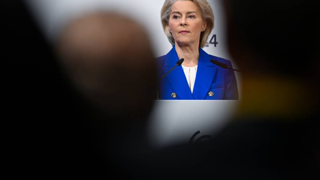 ARCHIV - Ursula von der Leyen, Präsidentin der Europäischen Kommission, spricht bei der 62. Münchner Sicherheitskonferenz. Foto: Sven Hoppe/dpa