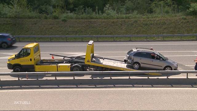 Auto-Überschlag bei Biberist