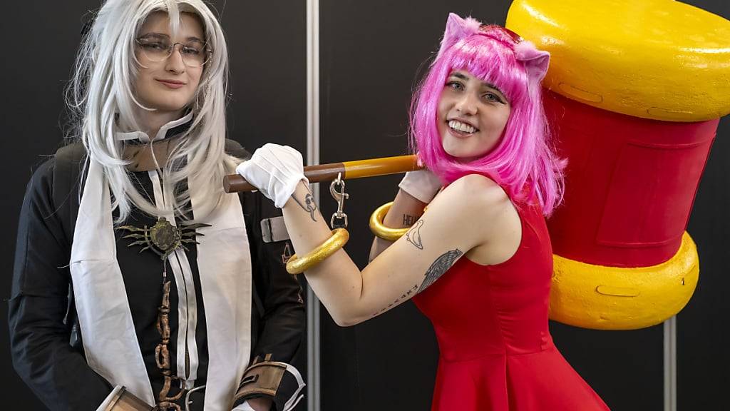 Fantasy Basel bot neben der Messe auch ein riesiges Festival für die sogenannten Cosplayer. Diese ahmen Fantasy-Figuren aus einem Film, Manga, Anime oder Videospiel nach. (Archivbild)