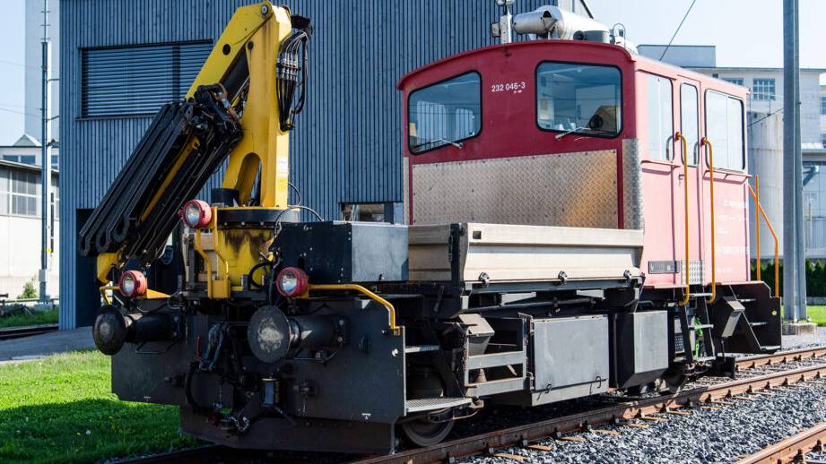 Lokomotive Tm 232 steht zum Verkauf