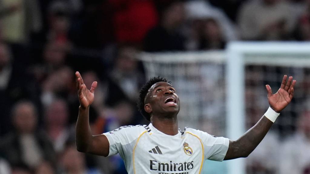 Ein Gebet für wen? Für Real Madrids Vincius oder Manchester City wird schon in den Achtelfinals der Champions League Endstation sein