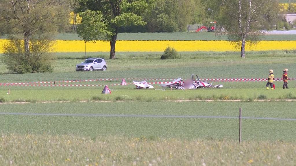 Flugzeugabsturz in Oberramsern fordert zwei Todesopfer