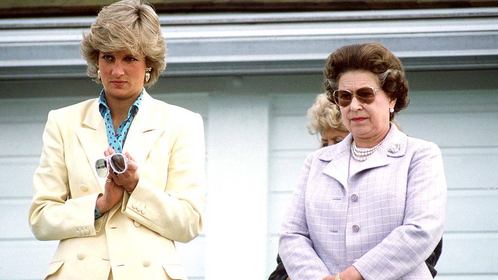 Die Queen und ihre Schwiegertochter Diana. 