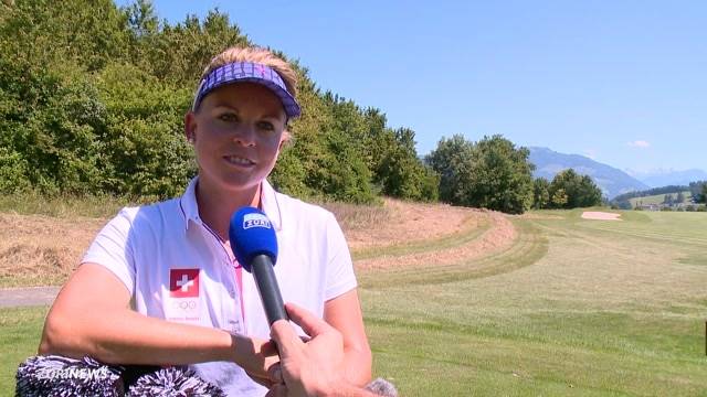 Schweizer Golferin vor Olympia 2016