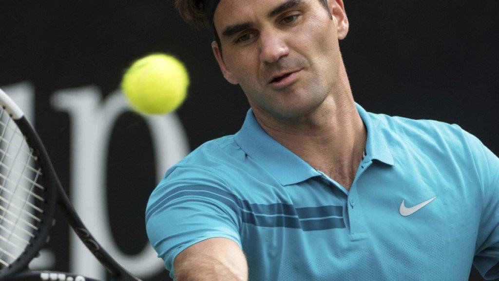 Wird nach seinem Halbfinal-Sieg gegen Nick Kyrgios wieder die Nummer 1 der Welt: Roger Federer