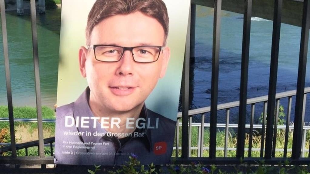 Soll für die SP den Regierungsratzsitz bei den Wahlen im kommenden Herbst verteidigen: Der Aarauer SP-Fraktionschef Dieter Egli.