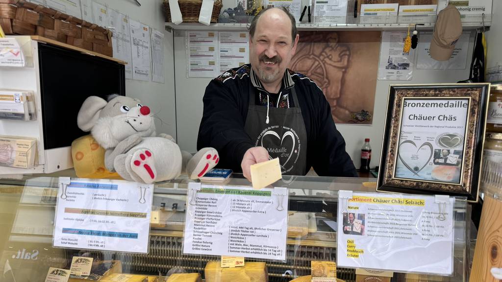 Handgemachter Käse aus Selzach gehört zu den besten der Welt