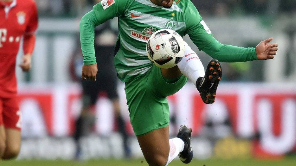 Bremens Serge Gnabry schoss Wolfsburg mit zwei Toren fast im Alleingang ab