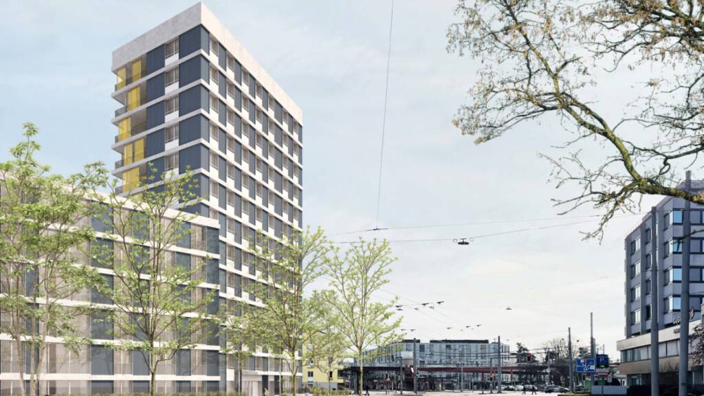 Plan für Hochhaus am Zürcher Bucheggplatz genehmigt