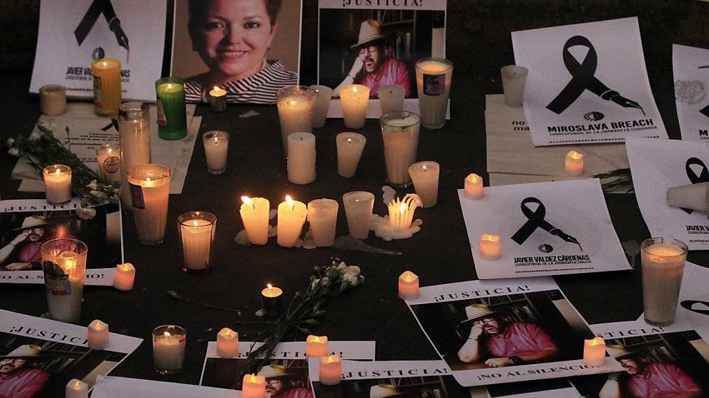 Erneut ist in Mexiko ein Journalist von Bewaffneten verschleppt worden - seit Jahresbeginn wurden im Land bereits fünf Medienschaffende getötet.