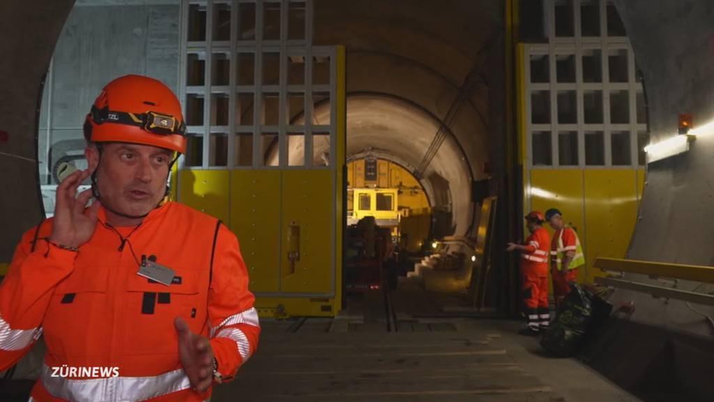 Reparatur von Gotthard-Basistunnel in den letzten Zügen