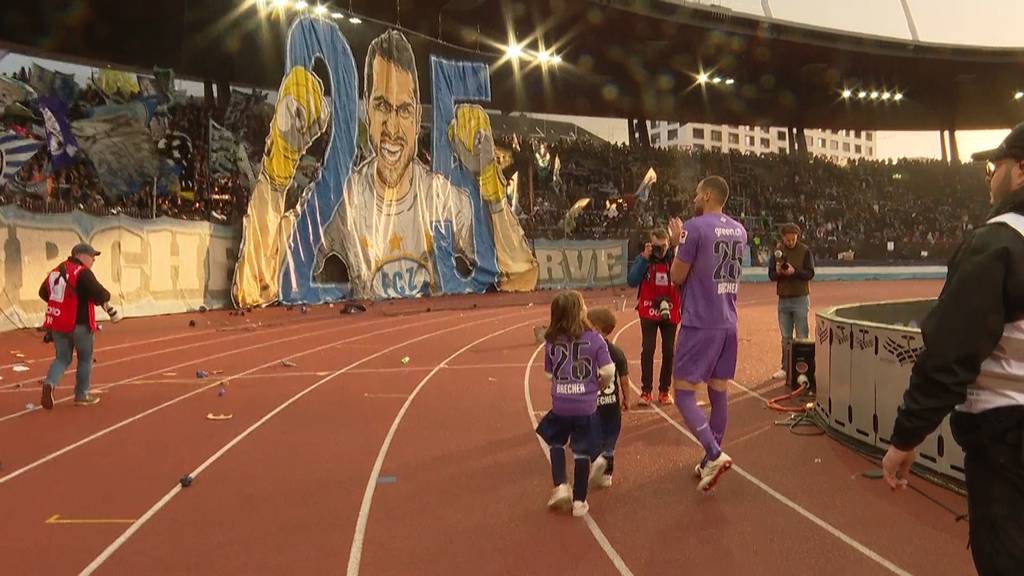Emotionaler Abschied für FCZ-Goalie Yanick Brecher