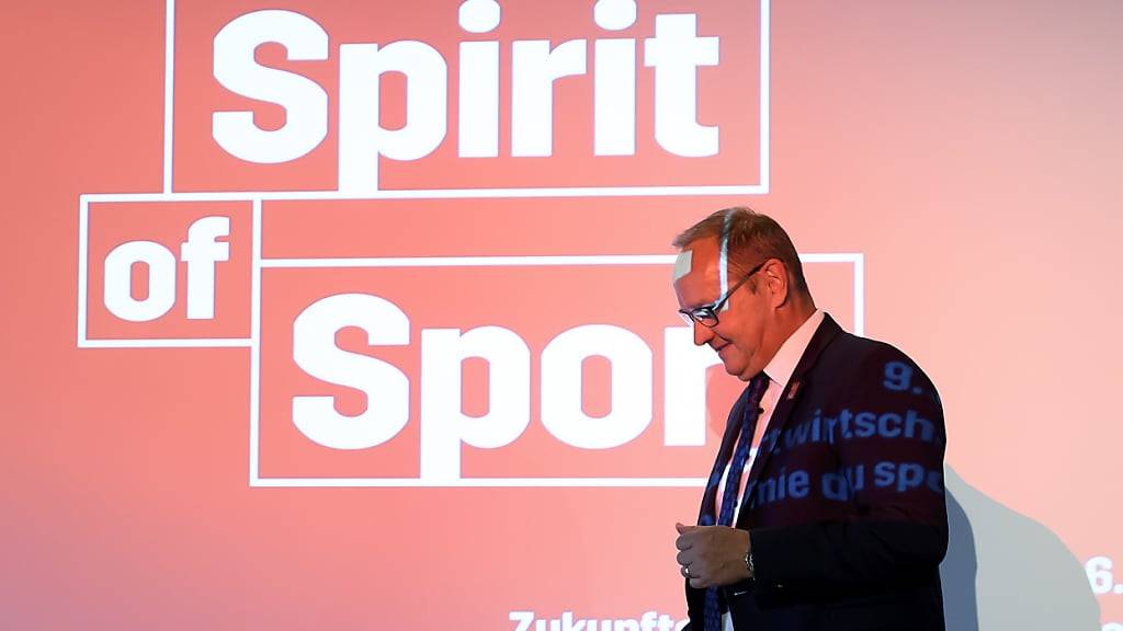 Swiss-Olympic-Präsident Jürg Stahl anlässlich eines Zukunftstags im Juni 2020 in Bern