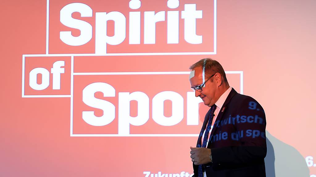 Swiss-Olympic-Präsident Jürg Stahl anlässlich eines Zukunftstags im Juni 2020 in Bern