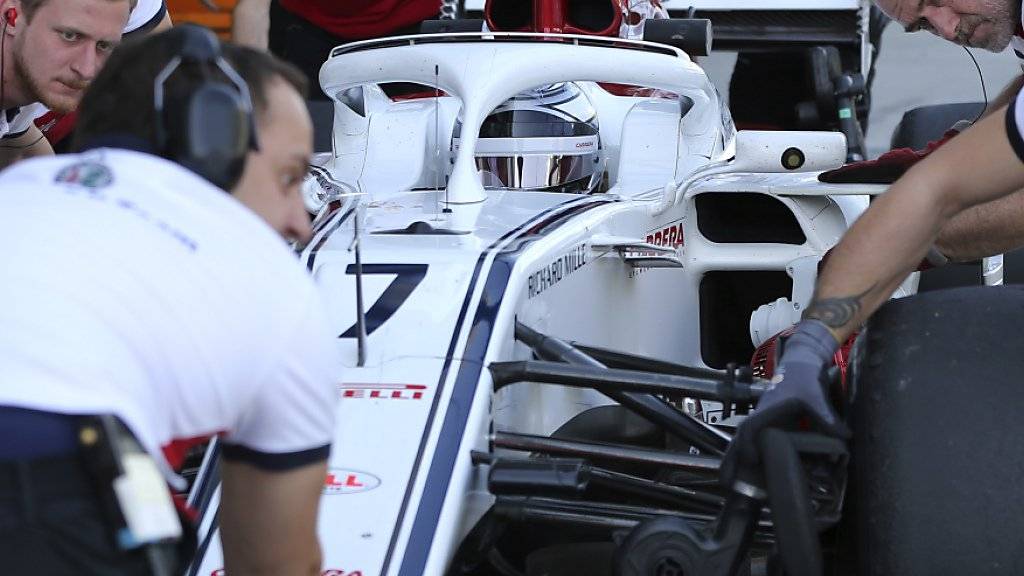 Kimi Räikkönen behält seine Startnummer 7 auch im Sauber-Team