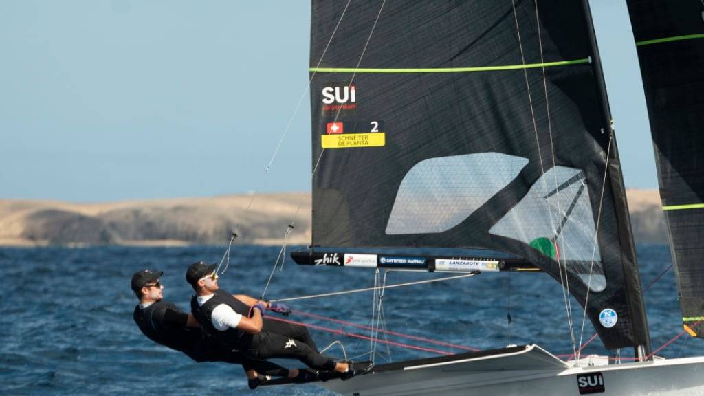 Sébastien Schneiter and Arno de Planta segeln zu EM-Bronze (Archivbild)