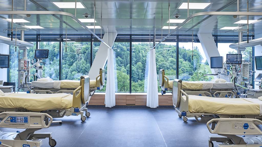 Das Luzerner Kantonsspital eröffnet Ende Juni das neue Notfallzentrum und Zentrum für Intensivmedizin