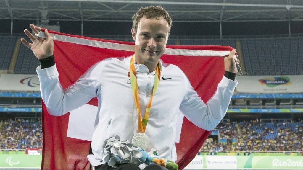 Marcel Hug gewann in Rio de Janeiro zum zweiten Mal Silber