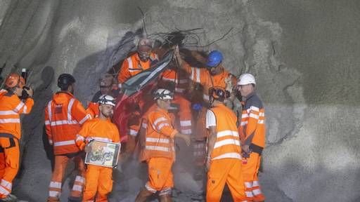 Vortrieb des Tunnels Kaiserstuhls mit Durchschlag beendet