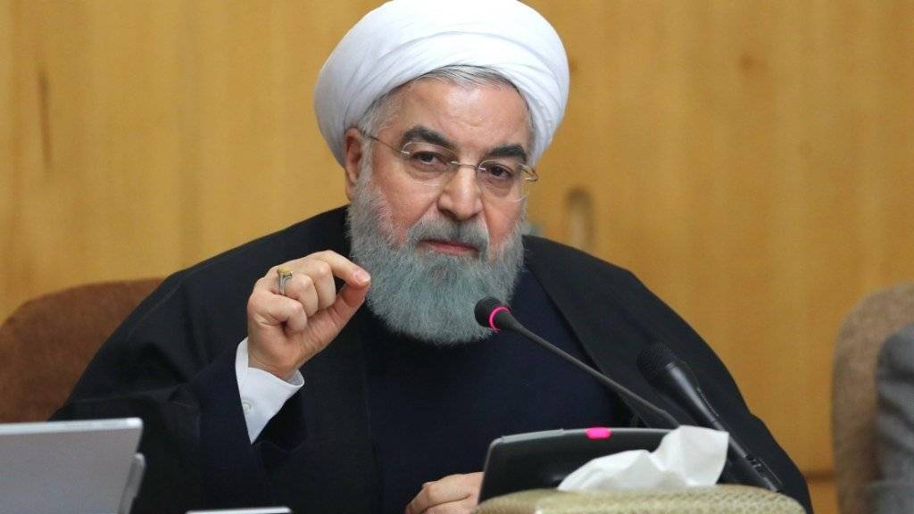 Der iranische Präsident Hassan Ruhani zeigt sich offen für ein Treffen mit US-Präsident Donald Trump. Als Voraussetzung fordert er jedoch die Aufhebung aller Sanktionen. (Archivbild)