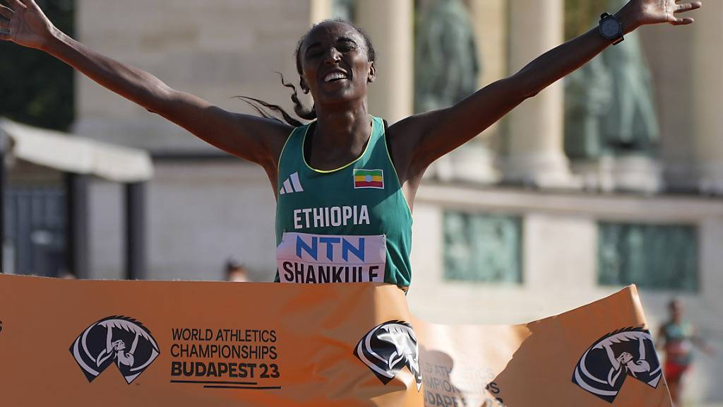 Die Äthiopierin Amane Beriso Shankule ist neue Weltmeisterin im Marathon