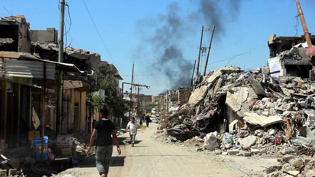 In Erbil, der Hauptstadt der Kurdenregion im Norden Iraks, sind Raketen eingeschlagen. (Archivbild)