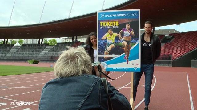 Athleten machen sich bereit für Weltklasse Zürich