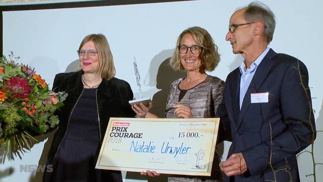 Prix Courage geht an Bernerin Natalie Urwyler