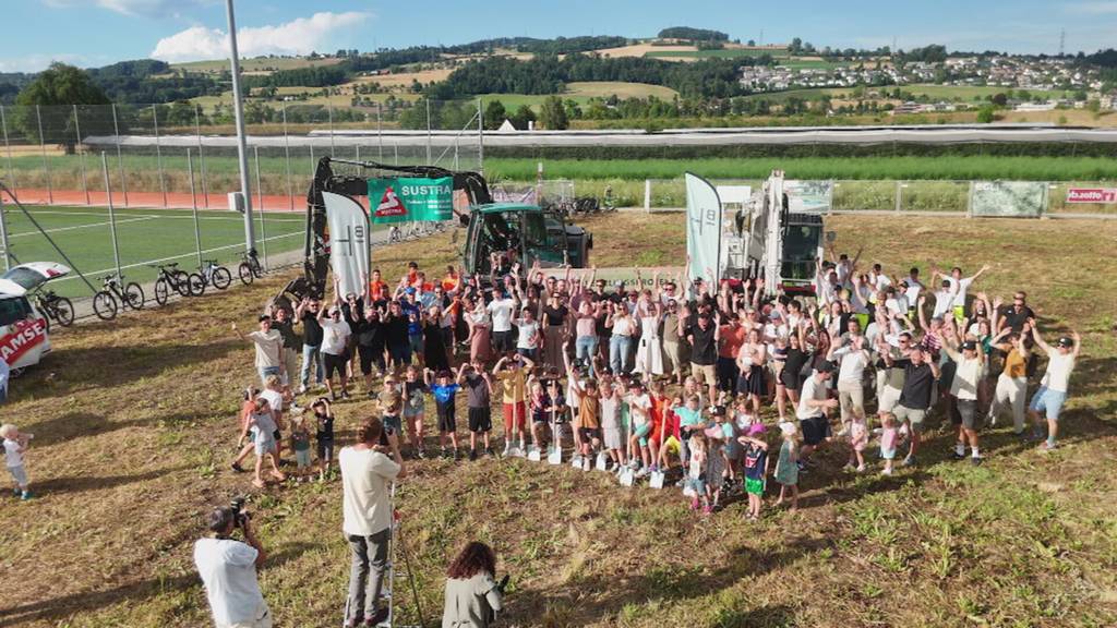 Spatenstich für Pumptrack in Sursee