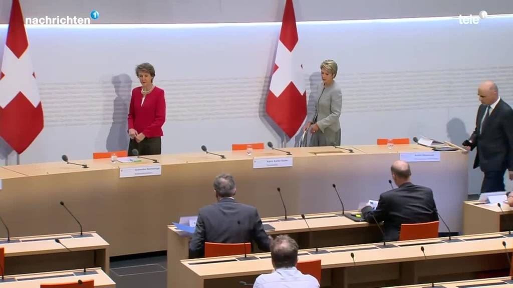 Medienkonferenz Bundesrat