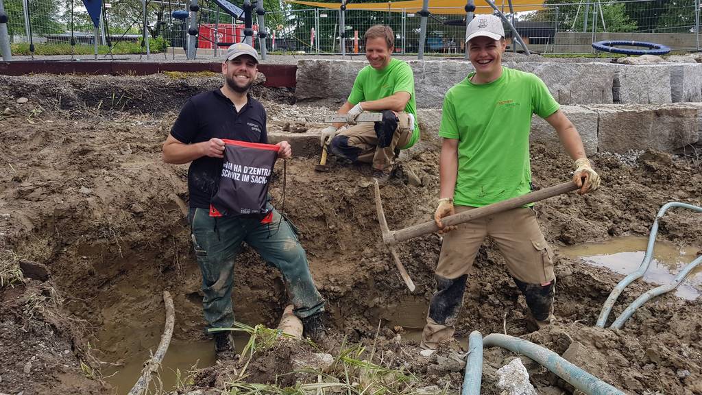 Überraschungspäckli fürs Arbeiten im Regen