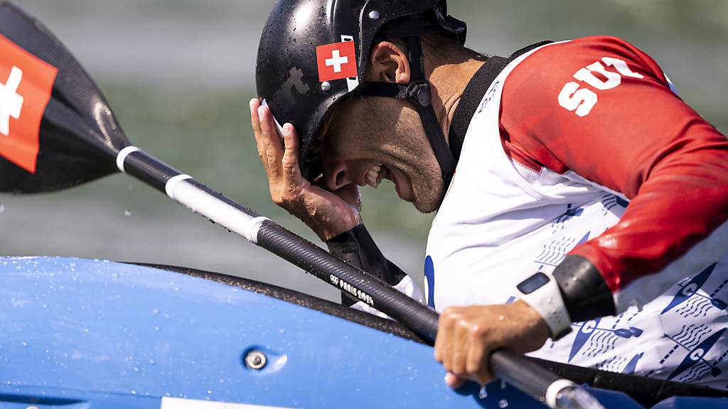 Eine verpasste Chance: Martin Dougoud scheitert im Kajak-Cross in den Halbfinals unglücklich - wie Alena Marx