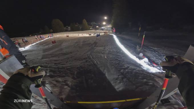 Night-Fight am Flumserberg: Slalom-Duell im Scheinwerferlicht