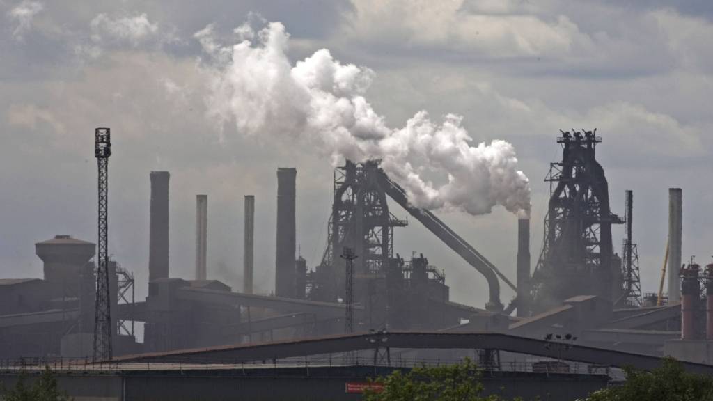 British Steel hat zuletzt hohe Verluste geschireben - im Beild das Werk in Scunthorpe. (Archivbild)