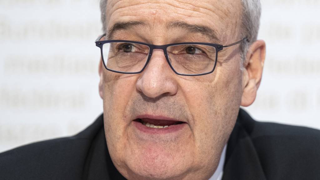 Bundespräsident Parmelin hat die Schweiz als nächste Gastgeberin für den weltweiten KI-Gipfel 2027 angekündigt. (Archivbild)