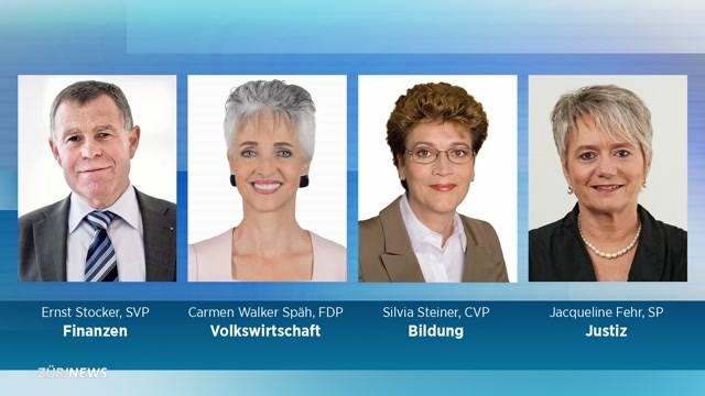 Ämterverteilung beim Zürcher Regierungsrat