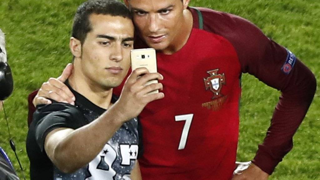 Dieses Selfie dürfte Portugals Verband einiges kosten